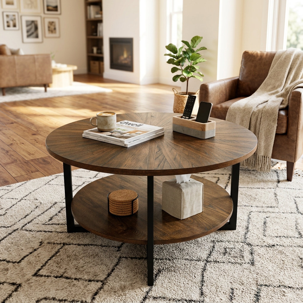 17 Stories Frame Coffee Table with Storage | Wayfair